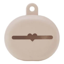 Etui De Rangement Pour Tétines En Caoutchouc 100% Naturel Sandy Nude HEVEA