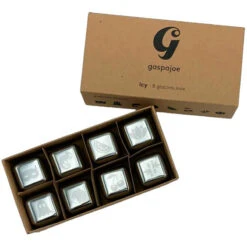 Boite De 8 Glaçons En Inox Icy GASPAJOE