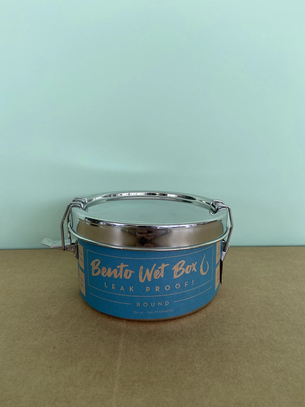 Lunch Box Inox Wet Ronde - ATTENTION Un Ressort Est Mal Serré ECOLUNCHBOX 4 Lunch Box Inox Wet Ronde - ATTENTION Un Ressort Est Mal Serré ECOLUNCHBOX – Image 2