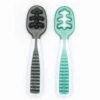 Lot De 2 Pré-cuillères Gris Et Vert NUMNUM -Bébés Produits Magasin IMG 6533