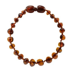 Bracelet D'Ambre Bébé Cognac IRREVERSIBLE BIJOUX -Bébés Produits Magasin IRREVERSIBLE BB 1 1COGNACV