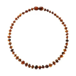 Collier D'Ambre Bébé Cognac IRREVERSIBLE BIJOUX -Bébés Produits Magasin IRREVERSIBLE BN 1 1COGNV1