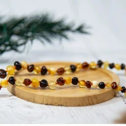 Collier D'Ambre Bébé Multi IRREVERSIBLE BIJOUX 8 Collier D'Ambre Bébé Multi IRREVERSIBLE BIJOUX -Bébés Produits Magasin IRREVERSIBLE BN 1 5MULTIS3