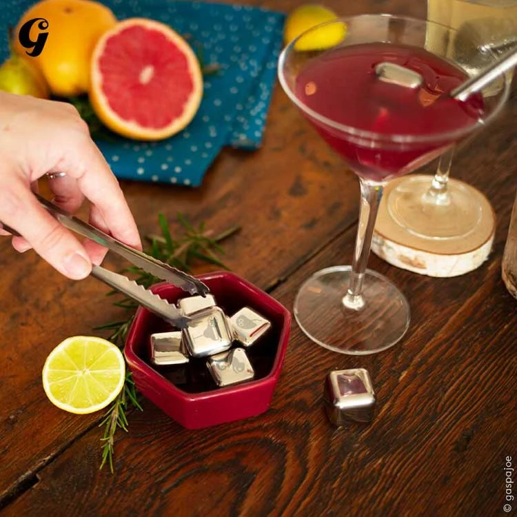 Boite De 4 Glaçons En Inox Icy GASPAJOE 5 Boite De 4 Glaçons En Inox Icy GASPAJOE – Image 3