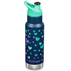 Gourde Inox Isotherme 355 Ml Bouchon Sport Hearts KLEAN KANTEEN