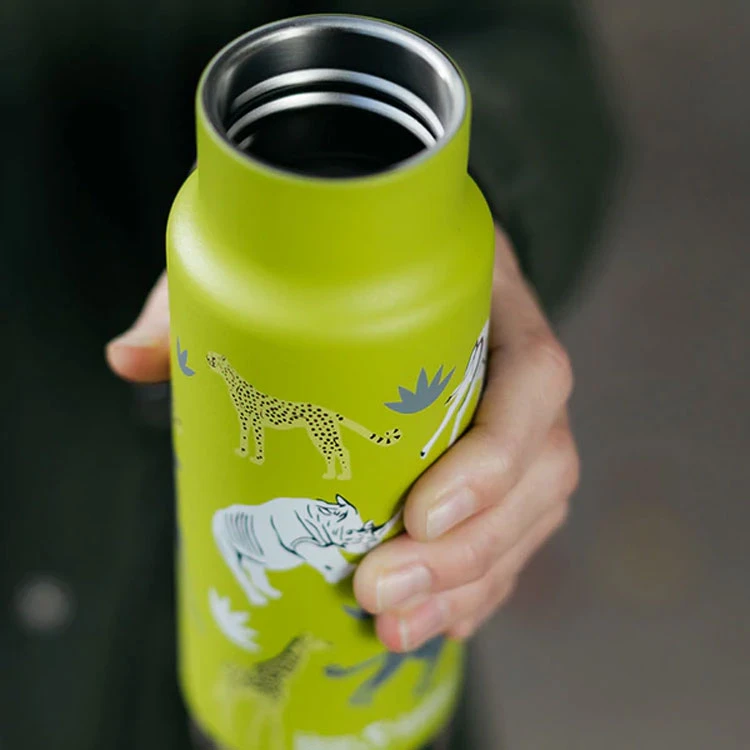 Gourde Inox Isotherme 355 Ml Bouchon Sport Safari KLEAN KANTEEN 4 Gourde Inox Isotherme 355 Ml Bouchon Sport Safari KLEAN KANTEEN – Image 2