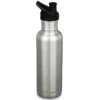 Gourde Inox Classique 800 Ml Bouchon Sport Brushed Stainless KLEAN KANTEEN -Bébés Produits Magasin K27CPPS BS1008438