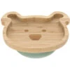 Assiette Ventousée En Bambou Chien LASSIG -Bébés Produits Magasin KID F18 1310028524 P 1