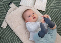 Set à Langer Nomade En Sherpa Sandy Wig KIPKEP -Bébés Produits Magasin KIPKEP 8718182143393S1