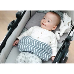 Bouillotte Sèche Déhoussable Aux Graines De Lin - Silver Grey KIPKEP -Bébés Produits Magasin KIPKEP 8718182143430sS2