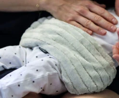 Bouillotte Sèche Déhoussable Aux Graines De Lin - Pale Green KIPKEP -Bébés Produits Magasin KIPKEP 8718182143720S4