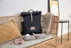 Sac à Dos à Langer Rolltop Bleu Nuit LASSIG -Bébés Produits Magasin LASSIG 1103025429VS10