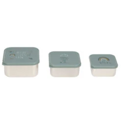 Lot De 3 Boites Gigognes En Inox Garden Explorer LASSIG -Bébés Produits Magasin LASSIG 1310074964V2