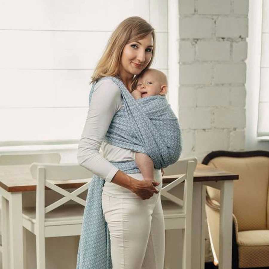 Echarpe De Portage HEART SKY 4.6m LENNYLAMB 4 Echarpe De Portage HEART SKY 4.6m LENNYLAMB – Image 2