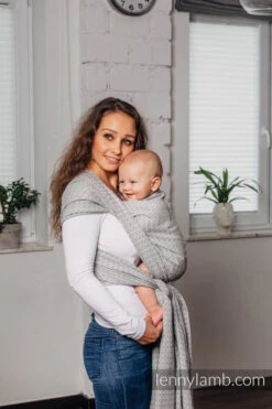 Echarpe De Portage HEART GREY 5.2m LENNYLAMB -Bébés Produits Magasin LENNYLAMB5907557745819S2