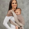 Echarpe De Portage LITTLE HERRINGBONE CAFFE LATTE 4.2m LENNYLAMB -Bébés Produits Magasin LENNYLAMB5907557767903V1