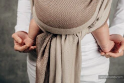 Echarpe De Portage LITTLE HERRINGBONE CAFFE LATTE 3.6m LENNYLAMB -Bébés Produits Magasin LENNYLAMB5907557767903s6 2