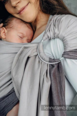 Porte-Bébé Sling COOL GREY 1.8m LENNYLAMB -Bébés Produits Magasin LENNYLAMB5907557774673S4