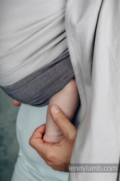 Porte-Bébé Sling COOL GREY 1.8m LENNYLAMB -Bébés Produits Magasin LENNYLAMB5907557774673S5