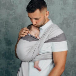 Echarpe De Portage COOL GREY 5.2m LENNYLAMB