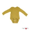 Body Kimono évolutif Manches Longues En Pure Laine Mérinos Axolotl Yellow MANYMONTHS -Bébés Produits Magasin MAMIDEA 42439S1
