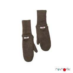 Moufles évolutives En Laine Mérinos Hippopotamus MANYMONTHS