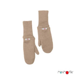 Moufles évolutives En Laine Mérinos Nutty Granola MANYMONTHS