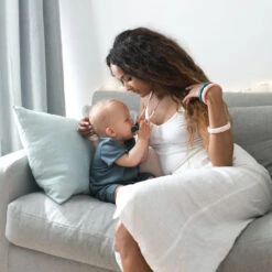 Collier D'allaitement Et De Portage En Silicone Solène - Nude MINTYWENDY -Bébés Produits Magasin MW 3701274700968 S1