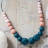 Collier D'allaitement Et De Portage En Silicone Solène - Nude MINTYWENDY