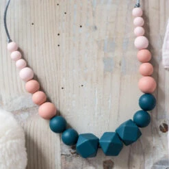 Collier D'allaitement Et De Portage En Silicone Solène - Nude MINTYWENDY