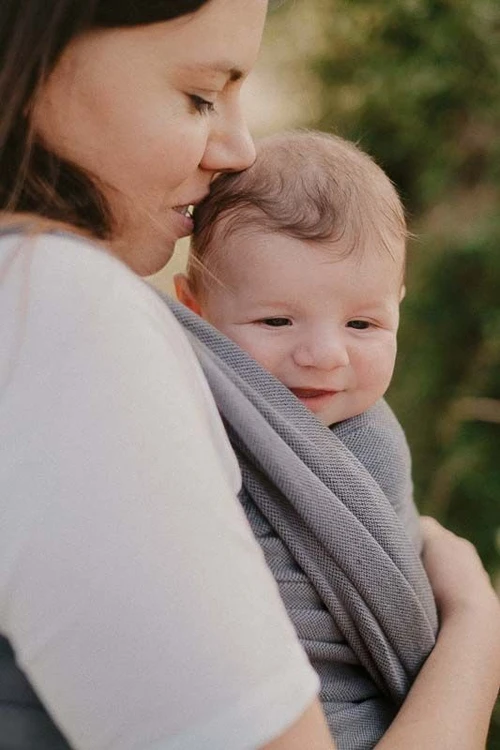 Echarpe De Portage Anthracite 4.60 M NEOBULLE 4 Echarpe De Portage Anthracite 4.60 M NEOBULLE – Image 2