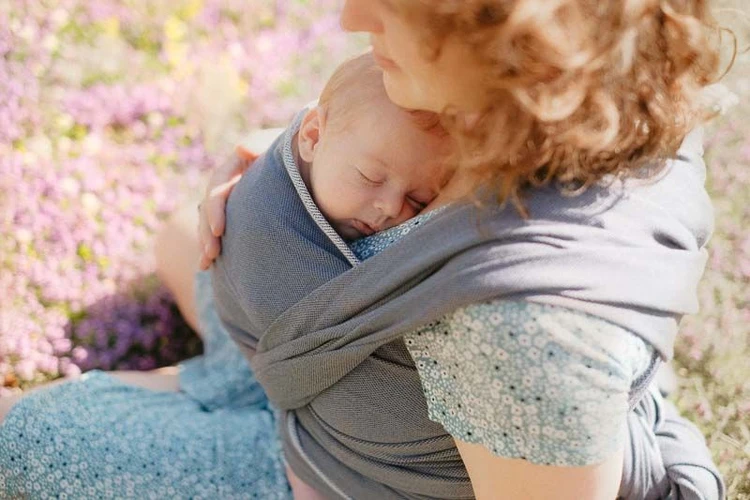 Echarpe De Portage Anthracite 4.60 M NEOBULLE 8 Echarpe De Portage Anthracite 4.60 M NEOBULLE – Image 6