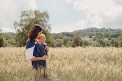 Porte-bébé NEO SLING Bleu Fregate NEOBULLE -Bébés Produits Magasin NEO SLUB BFR TUS2