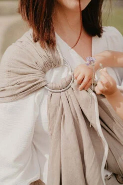 Porte-bébé NEO SLING Beige Sable NEOBULLE 9 Porte-bébé NEO SLING Beige Sable NEOBULLE -Bébés Produits Magasin NEO SLUB BSA TUS2