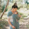 Porte-bébé NEO SLING Vert Eucalyptus NEOBULLE -Bébés Produits Magasin NEO SLUB VEU TUV1