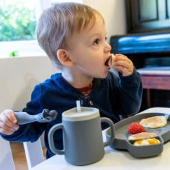 Tasse D'apprentissage évolutive Gris TUMTUM -Bébés Produits Magasin NEST TT5202S4