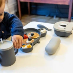Set Bol Ventousé Et Cuillère En Silicone Koala TUMTUM -Bébés Produits Magasin NEST TT5302S5