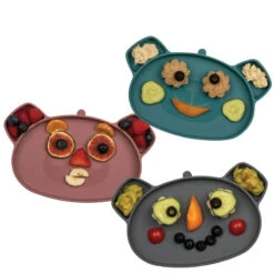Set Repas En Silicone Koala TUMTUM -Bébés Produits Magasin NEST TT5400S2 2