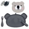 Set Repas En Silicone Koala TUMTUM -Bébés Produits Magasin NEST TT5402V1