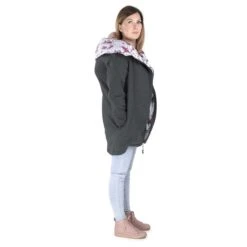 Manteau De Grossesse Et De Portage Kaya - Graphite FUN2BEMUM -Bébés Produits Magasin NOWY PLASZCZ grafit 6 1x1 1