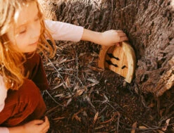 Porte En Bois De La Petite Souris PAPOOSE TOYS 12 Porte En Bois De La Petite Souris PAPOOSE TOYS -Bébés Produits Magasin PAPOOSE WP166 S2