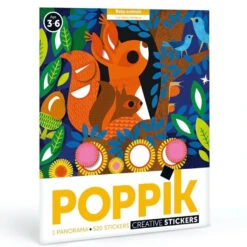 Poster Panoramique 520 Stickers Les Bébés Animaux POPPIK