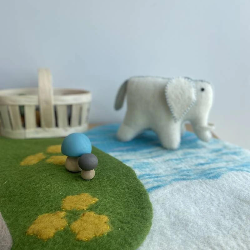 Tapis De Jeu Laine Feutrée Set Océan Et Prairie PAPOOSE TOYS 5 Tapis De Jeu Laine Feutrée Set Océan Et Prairie PAPOOSE TOYS – Image 3