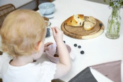 Bol Ventousé En Silicone Bleu LASSIG -Bébés Produits Magasin SILICONE3 1