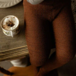 Collant à Bretelles - Spicy Chai SILLY SILAS -Bébés Produits Magasin SILLYSILASRCSCHAICOTTONS2