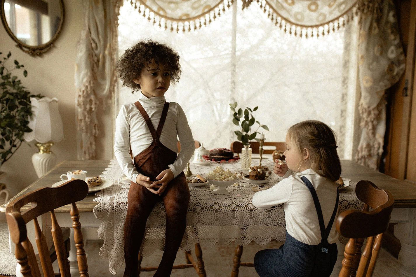 Collant à Bretelles - Denim SILLY SILAS 9 Collant à Bretelles - Denim SILLY SILAS – Image 7