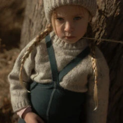 Collant Sans Pied à Bretelles En Laine Mérinos - Blue Saphire SILLY SILAS 11 Collant Sans Pied à Bretelles En Laine Mérinos - Blue Saphire SILLY SILAS -Bébés Produits Magasin SILLYSILASWFBSAPHWOOLS3