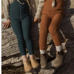 Collant Sans Pied à Bretelles En Laine Mérinos - Ginger SILLY SILAS -Bébés Produits Magasin SILLYSILASWFGINGRWOOLS3 1