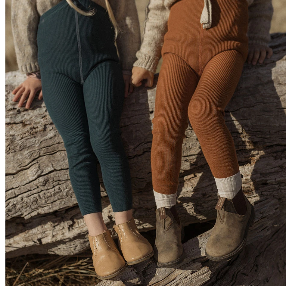 Collant Sans Pied à Bretelles En Laine Mérinos - Blue Saphire SILLY SILAS 7 Collant Sans Pied à Bretelles En Laine Mérinos - Blue Saphire SILLY SILAS – Image 5