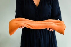 Bouillotte Bandeau Velours Warmies Orange SOFRAMAR -Bébés Produits Magasin SOFRAMAR AR0052S2 1